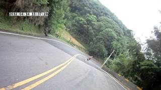 124縣道--過仙山下坡路段