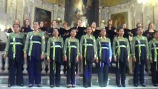 Vignette de la vidéo "SANCTUS (Canon in D) - Minstrels of Hope w/ Les filles de l'île Vocal Group (cover)"