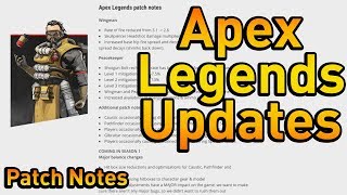 Wingman and Peacekeeper NERF! HUGE Caustic BUFF! Apex Legends Update | Patch Notes