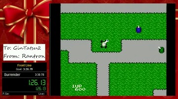 Front Line NES speedrun (3:14)