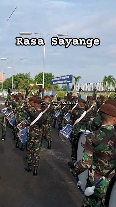 Lagu Rasa Sayange Versi Drumband AAU Gita Dirgantara Akademi Angkatan Udara #drumband #aau