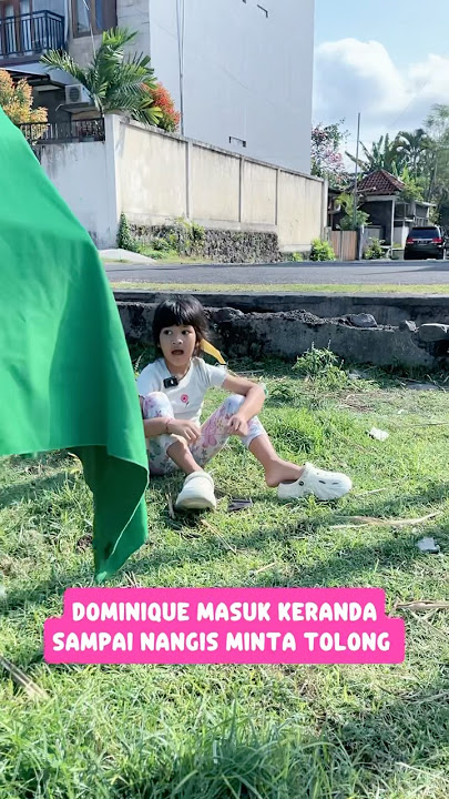 DOMINIQUE MASUK KERANDA SAMPAI NANGIS #trend #shortviral #viralvideo #trending