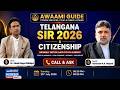 Telangana SIR Mein "Anomaly" Ka Asal Matlab Kya Hai? Advocate M.A. Mujeeb Se Legal Guide