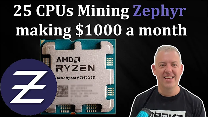 Earn $1000 Monthly: Zephyr CPU Mining with 25 CPUs!