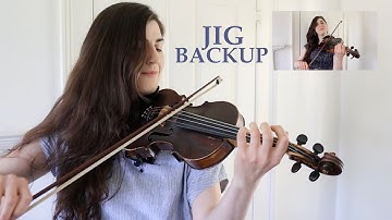 How to play BACKUP FOR A JIG on the fiddle