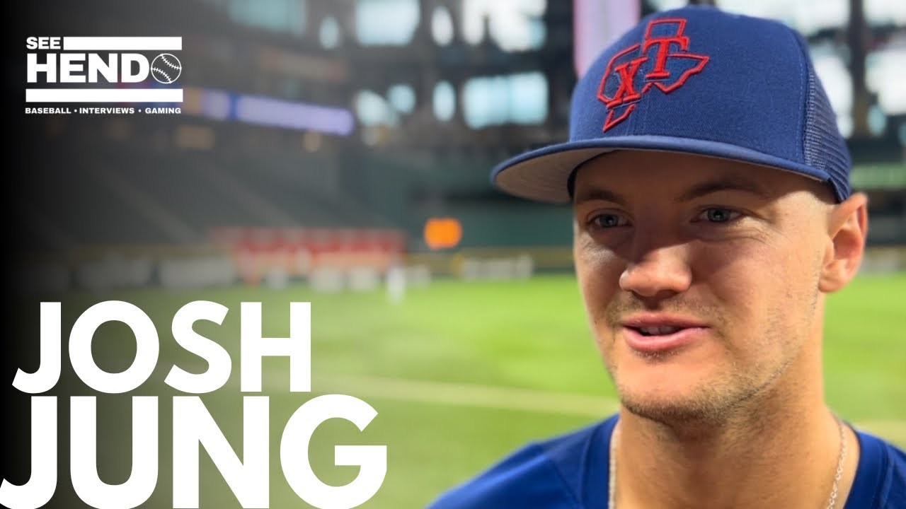 Josh Jung talks about being 1st MLB all star, excited to learn