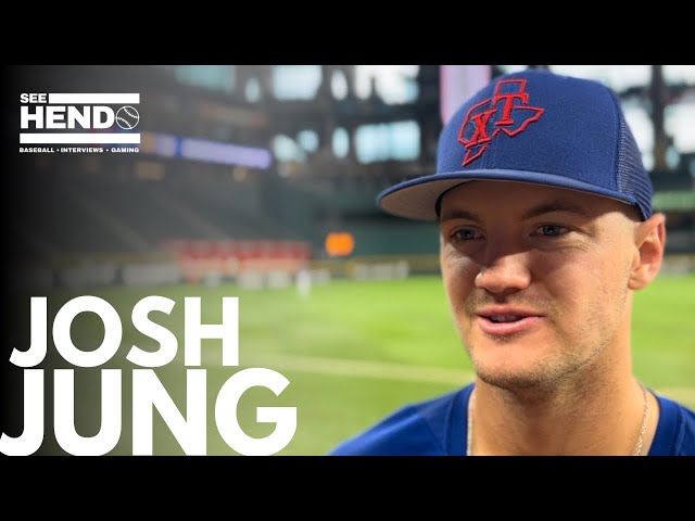 Josh Jung talks about being 1st MLB all star, excited to learn