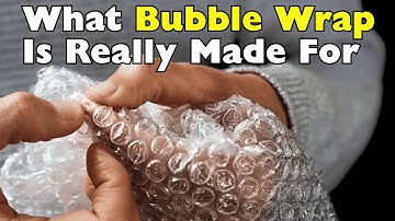 Bubble Wrap Wasn’t Invented for Packaging. Here
