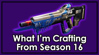 Destiny 2: Best Season 16 Legendary Weapon Rolls - What I'm Crafting