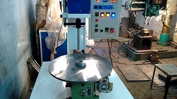 Hydro-Pneumatic Press Cap. 500 kgf with Indexing Table