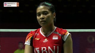 gregoria mariska tunjung vs busanan ongbamrungphan | R16| THAILAND OPEN 2024