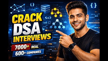 Master DSA for Interviews | 7000+ Real Questions | Crack Coding Interviews 🚀