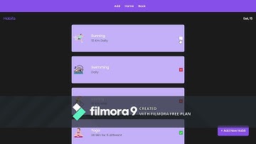 Habit Tracker Application Using Reactjs With Libraries Redux And React Router Dom Coding Ninjas