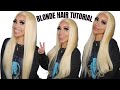 Straight Out Of The Box! Melted 613 Blonde HD Frontal Wig Install | No Baby Hairs | Yolissa Hair