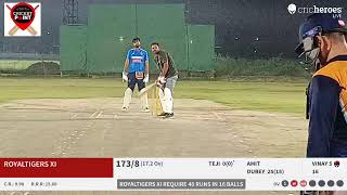 Sabka Number Aayega vs RoyalTigers XI Live Cricket Match | Cricket point Practice Match Live - Cric