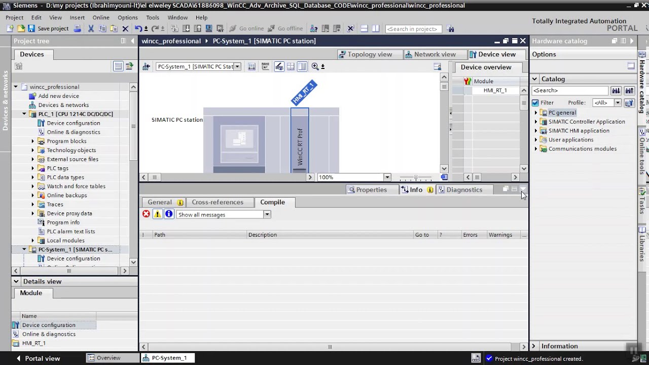 Wincc Rt Advanced Example WINCC RT Professional || Hardware Configuration - YouTube