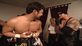 The Undertaker, Kane, Sara, Commissioner William Regal & Tajiri Backstage Segment 71901
