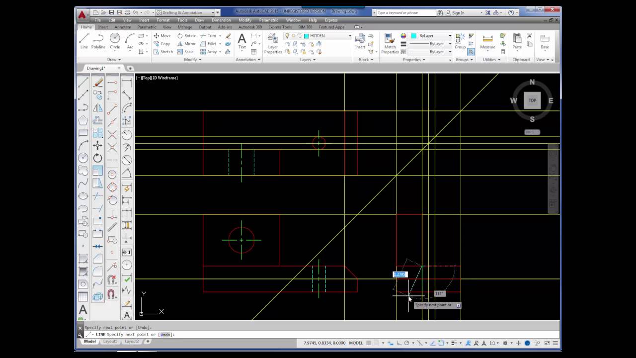 Construction Line Command - YouTube