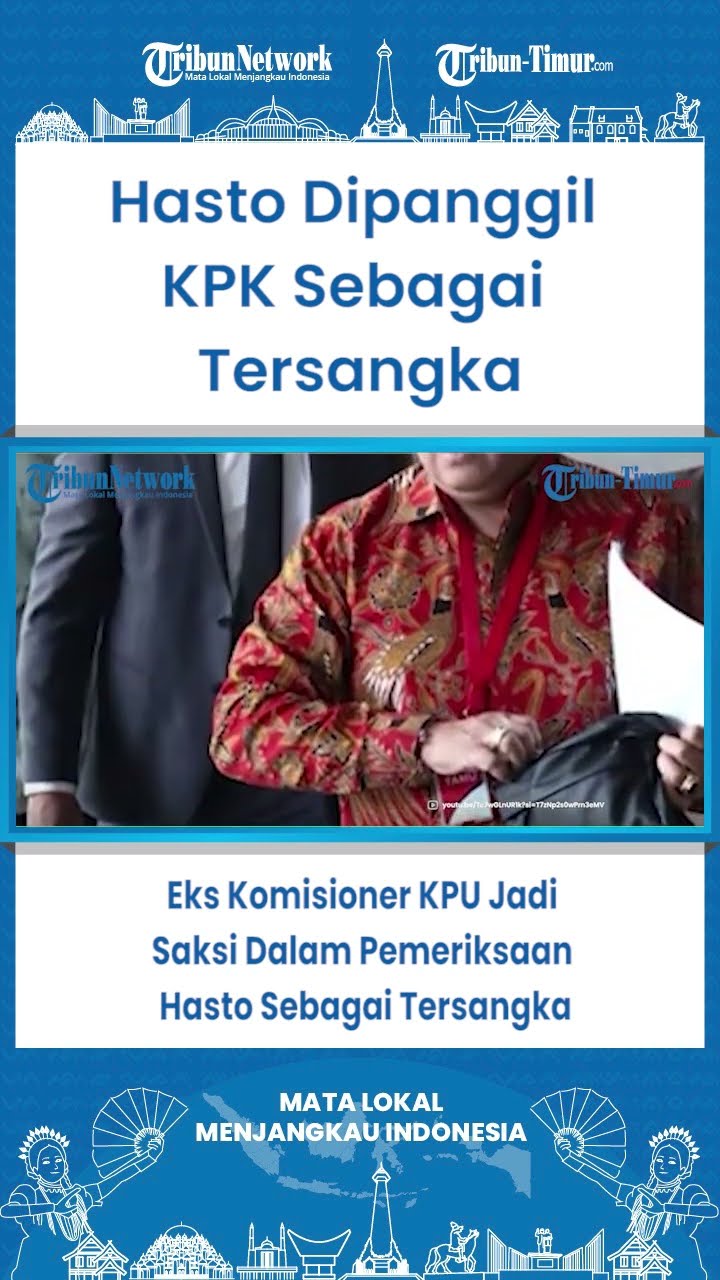 SHORT Eks Komisioner KPU Jadi Saksi Dalam Pemeriksaan Hasto sebagai Tersangka