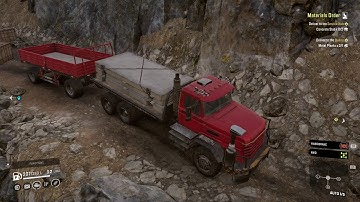 Having fun with SnowRunner bugs, after 1.04 update on Ps4