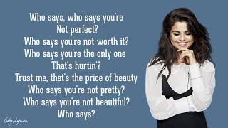 Selena Gomez & The Scene - Who Says (Lyrics) 🎵