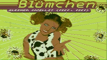 COMMODORE C64 SID - 2022 - KLEINER SATELLIT -CHRIS-DO-EDIT/Oscilloscope View Chiptune, Eurodance 90s