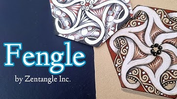 Inktober Tangles 2021/DAY11/Fengle