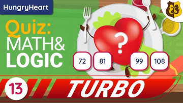 HungryHeart 13 | Turbo | 3 logica breinbrekers in 1 minuut