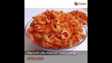 Tôm khô (100% Tôm đất) đặc sản Cà Mau | 0913986655