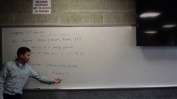 Example integrate vector valued functions