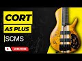 Бас-гитара CORT A5 Plus SCMS (Open Pore Natural) w/Case