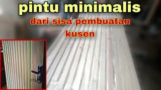 pintu minimalis sederhana