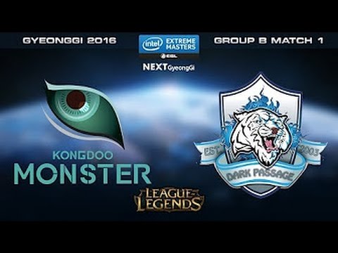 day 209 word story Kongdoo Monster vs. Dark Passage Game 1 - Group B - IEM Gyeonggi 2016