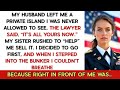 My Husband Died Keeping A Secret, Until I Went To The Private Island He Always Forbade Me To Visit