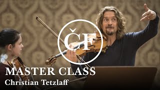 Master class: Christian Tetzlaff učí hru na housle