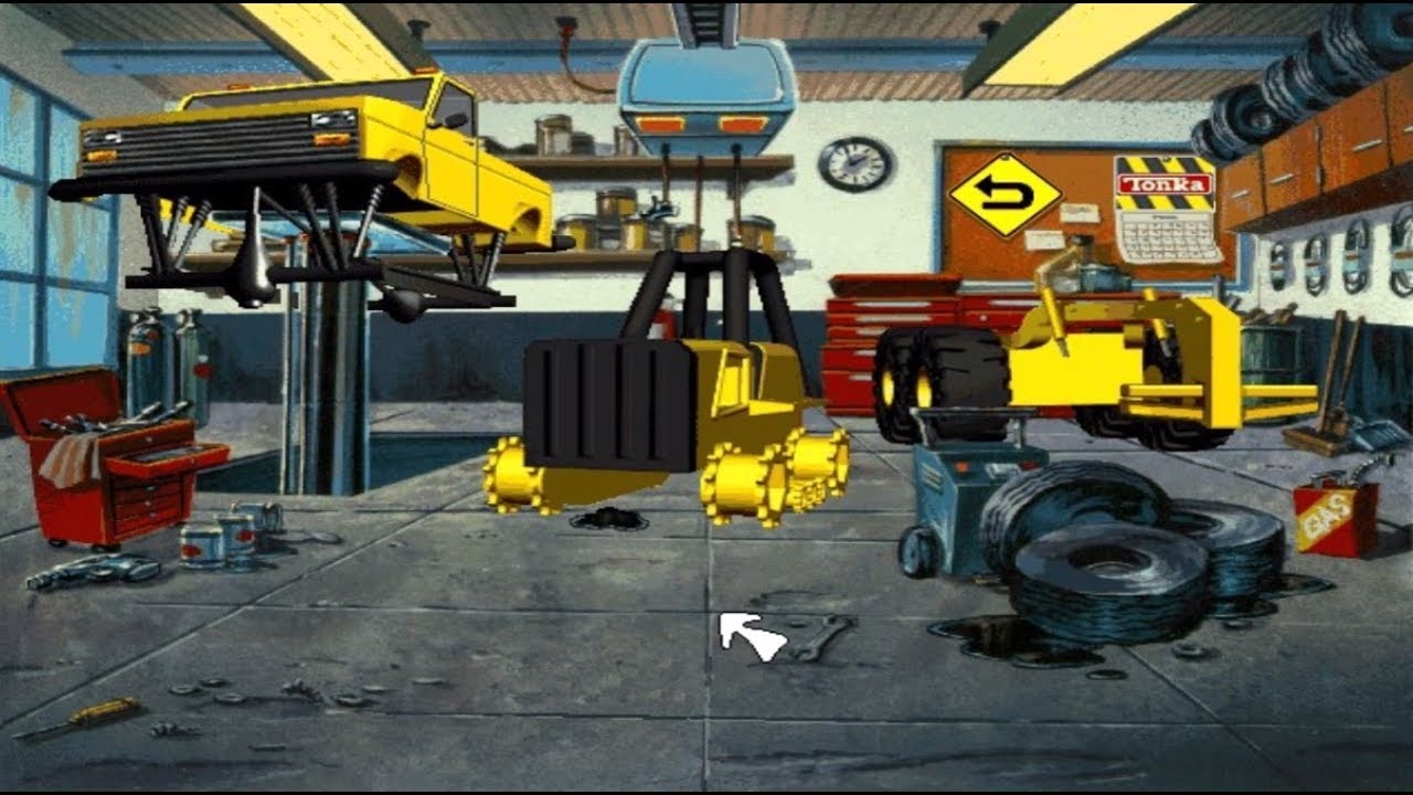 Working In The Garage Tonka Construction Episode 1 YouTube