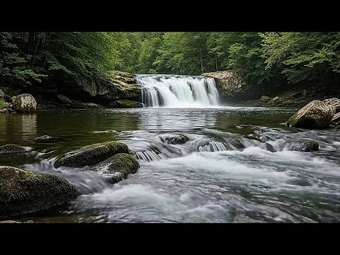 Deep Relaxing River Sounds | Natural Water Flow Ambience for Sleep and Meditation
