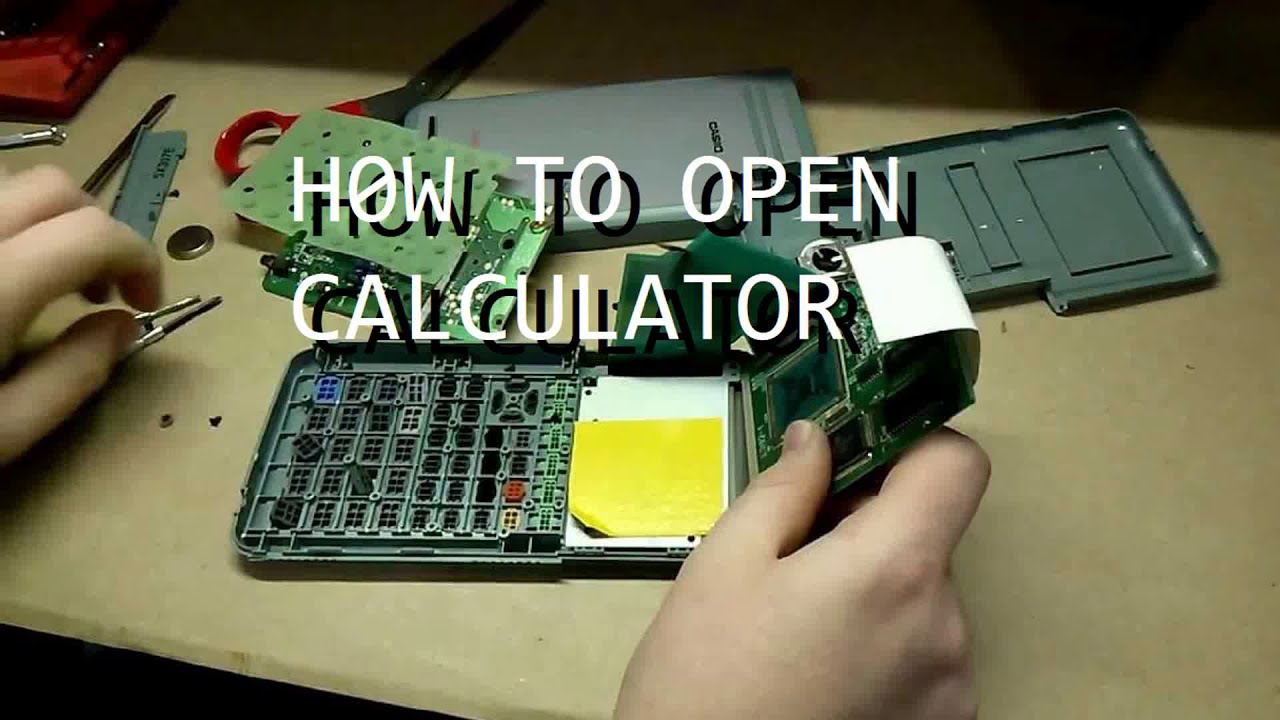 HOW TO OPEN CALCULATOR YouTube HOW TO OPEN CALCULATOR YouTube