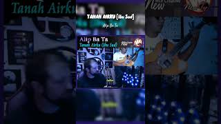 Tanah Airku - Alip Bata #alip_ba_ta #cover #alipers #fingerstyle #reaction