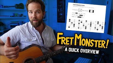 Learning the guitar fretboard with FretMonster (my free web tool)