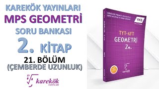 Çemberde Uzunluk 25.26.27.28. Köşetaşlari Mps 2 Tyt-Ayt Geo. Soru Bank Açıların Çocuğu 21. Bölüm