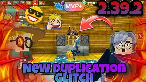 New working duplication glitch 2.39.2 skyblock || blockman go