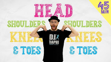 Head Shoulders, Freeze, Paca Paca + more! Dance along Compilation | DJ Raphi Songs for Kids