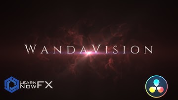 How to make a Cinematic WandaVision Style Trailer Title In Davinci Resolve/Fusion | Free Version