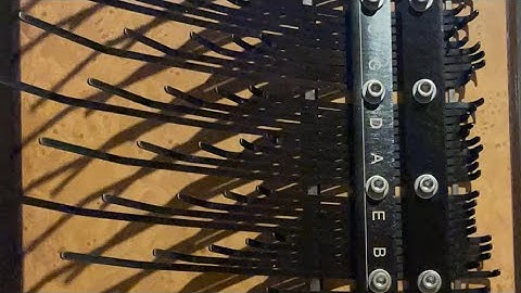 Array Mbira practice