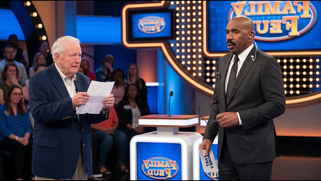 Steve Harvey WALKS OFF Stage When 95-Year-Old Veteran ReveaL His Wife ...