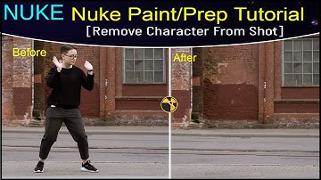 Nuke Prep Tutorial | Nuke Cleanup using Clean Plate | Object Removal | part 01