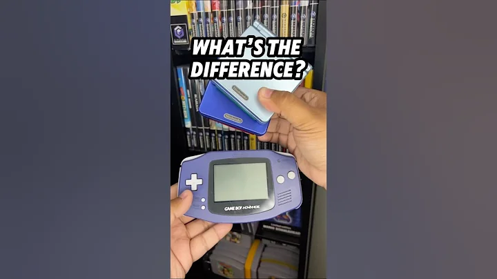 Not ALL Gameboy Advance Were The Same!