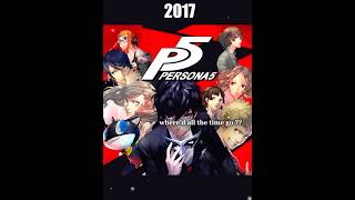 Feeling old yet? Persona 5 released worldwide 8 YEARS AGO! It’s been 8 years of Persona 5 spinoffs😭