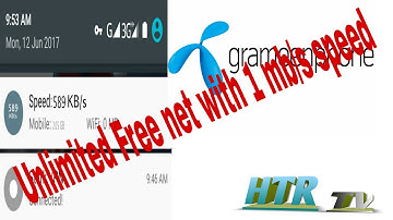 GP Free net with 500+ kbps speed new method. Real time speed proof.